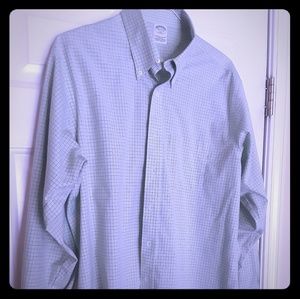 Brooks Bros button down slim fit with stretch.
